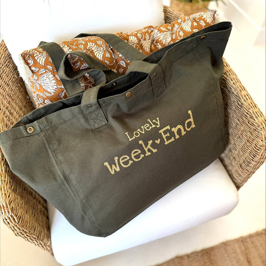 Stor Taske - Lovely Weekend 🎀