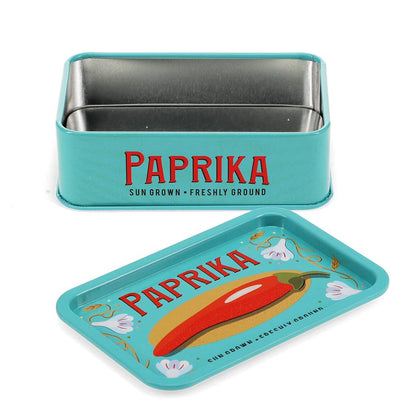 Mini opbevaringsdåse med låg - Paprika