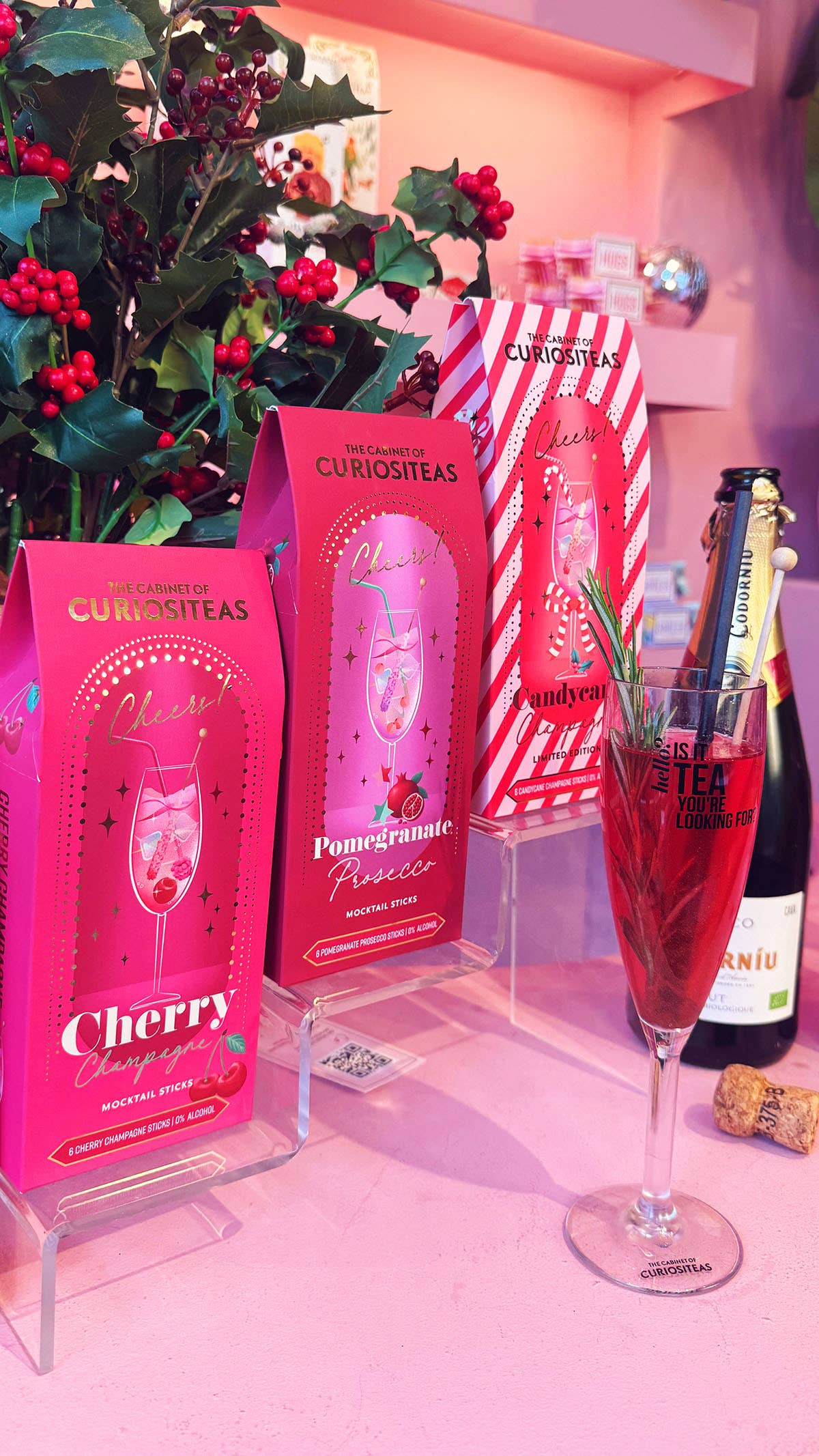 Champagne Candycane sticks