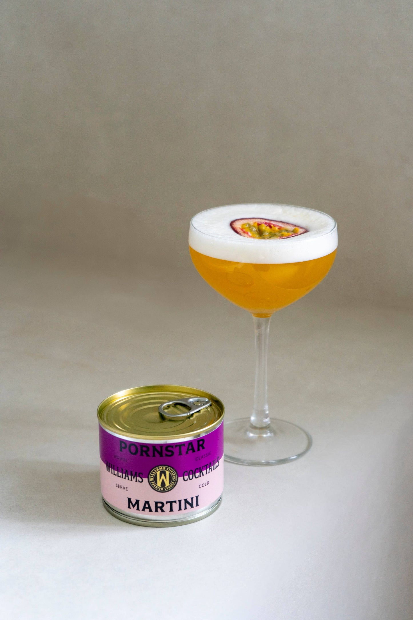 Pornstar Martini Cocktail.