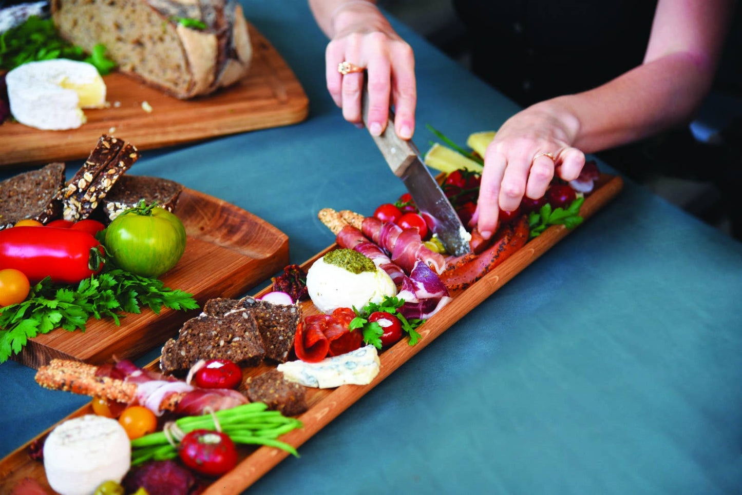 Langt Tapas bræt - Egetræ