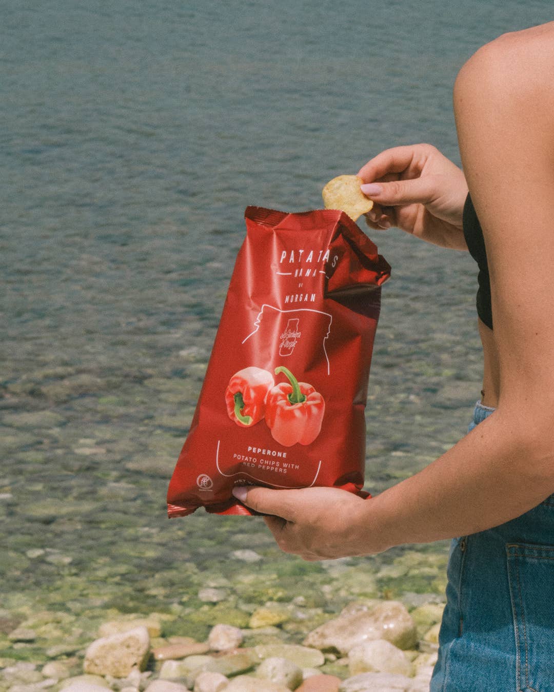 Nana Di Morgan Peberfrugt chips 100 g