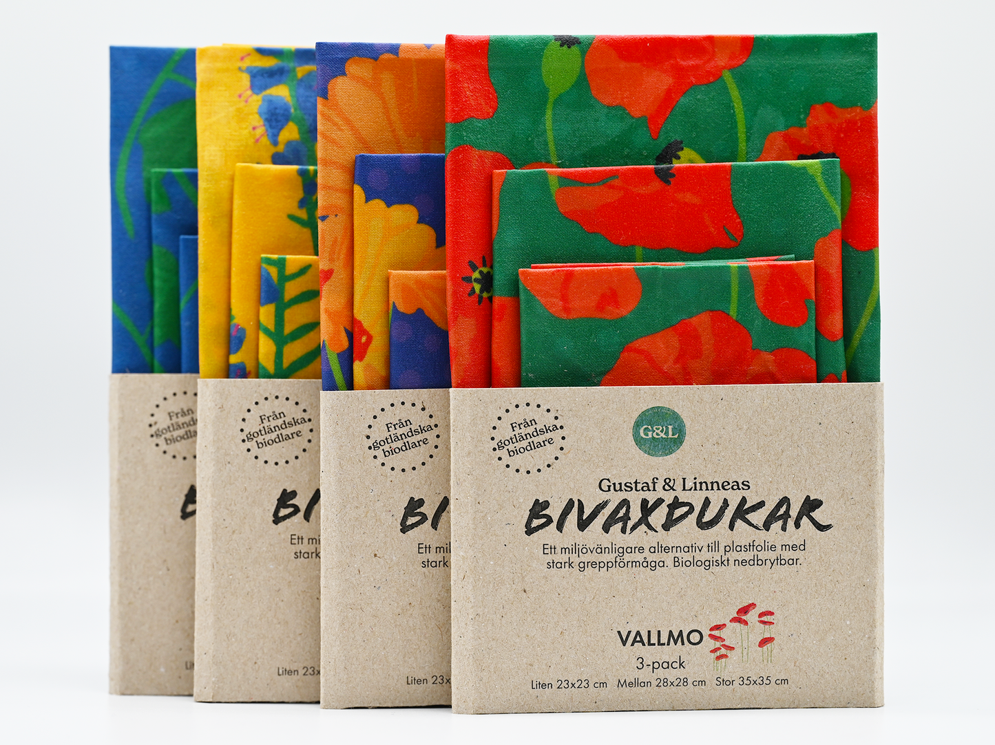 Bivoksdug Vedbend 3 pak