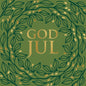 God Jul - Smukt kort med konvolut 12x12 cm
