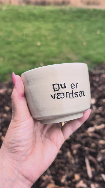 Citat Kop - Du er værdsat