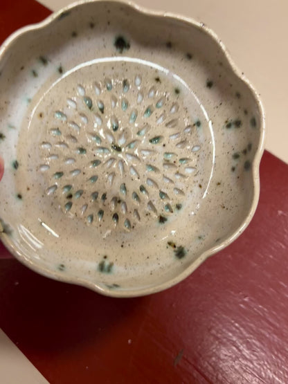 Unika keramik riveskål - skovbund skål