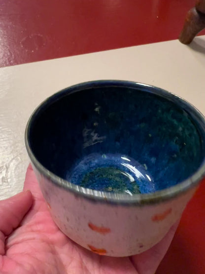 Unika keramik kop - Heart splash