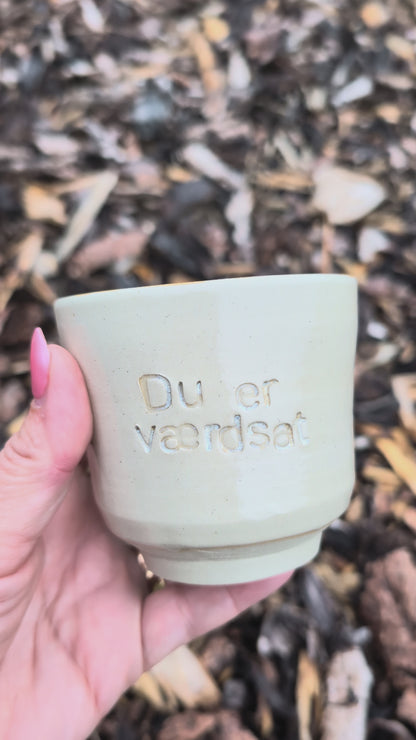 Citat Kop - Du er værdsat