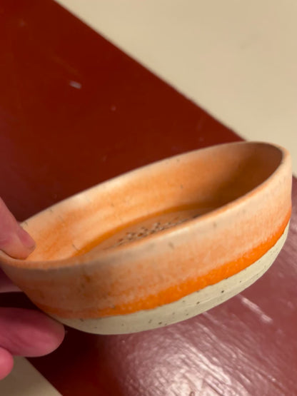 Unika keramik riveskål - Sunset