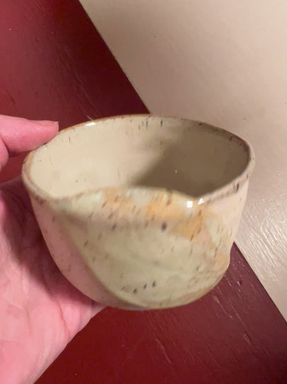 Unika keramik kop - Leaf whisper