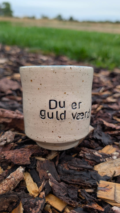 Citat Kop - Du er guld værd