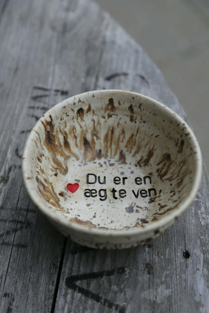 Citat skål - Du er en ægte ven ♥️