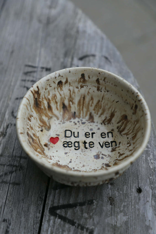 Citat skål - Du er en ægte ven ♥️