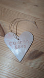 Keramik Hjerte "Du er en gave"