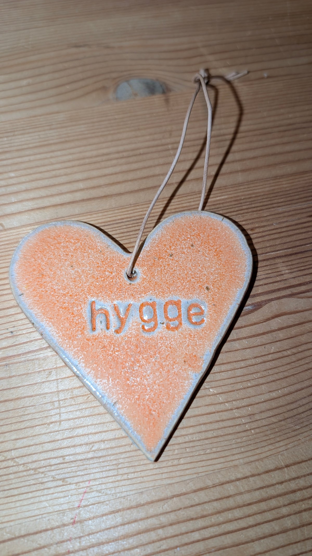 Keramik Hjerte "Hygge"