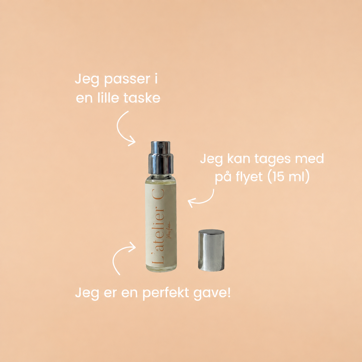 Taske og rejseparfume 15 ml Azurvind