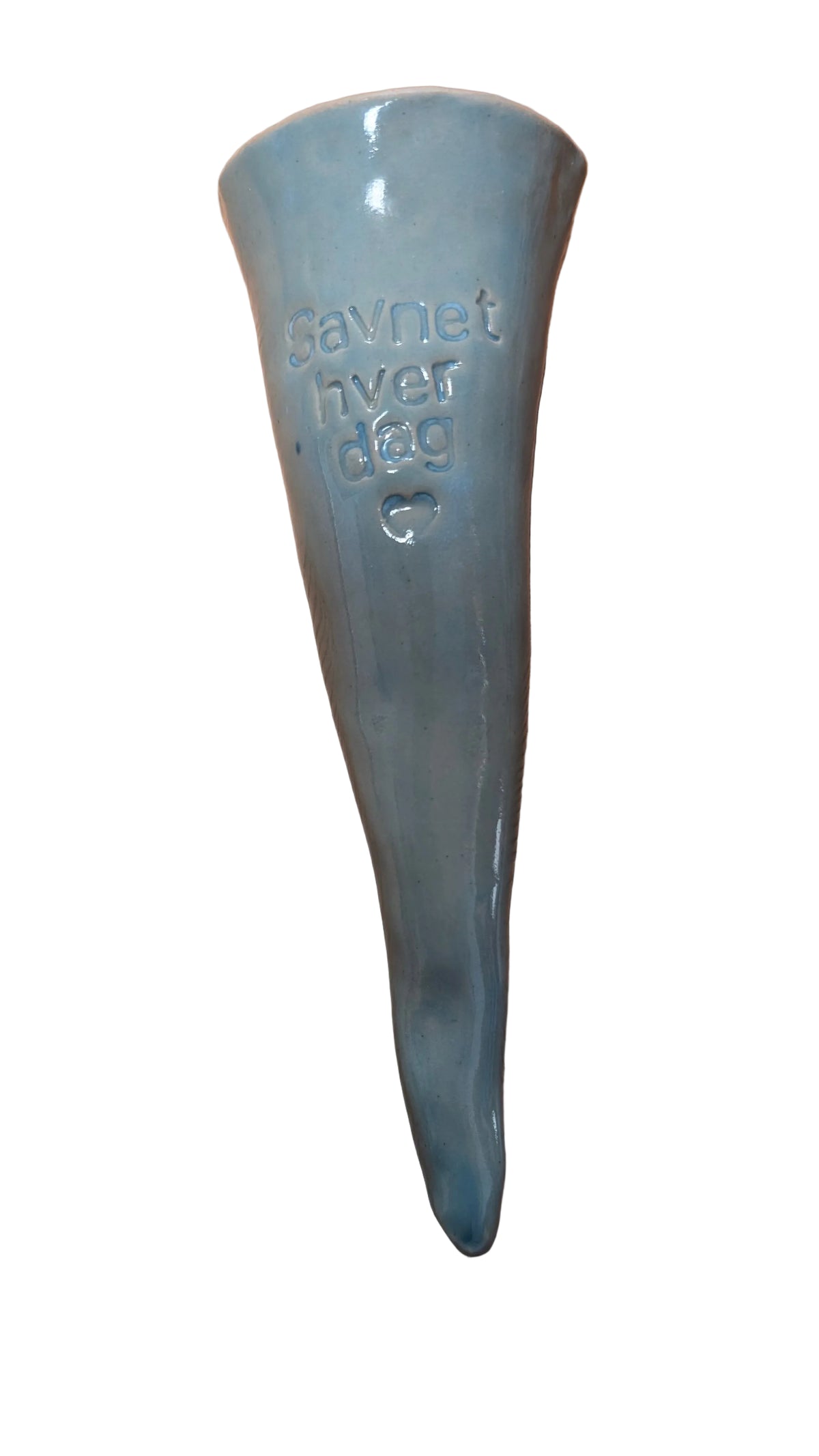 Grav vase "Savnet hver dag"