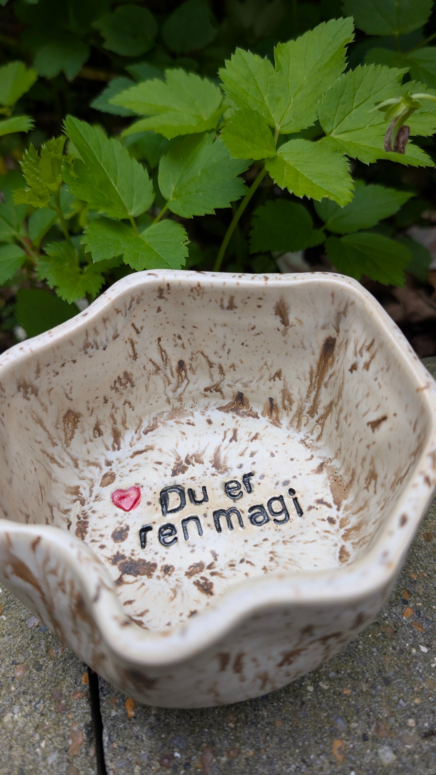 Keramik Skål - Du er ren magi ❤️